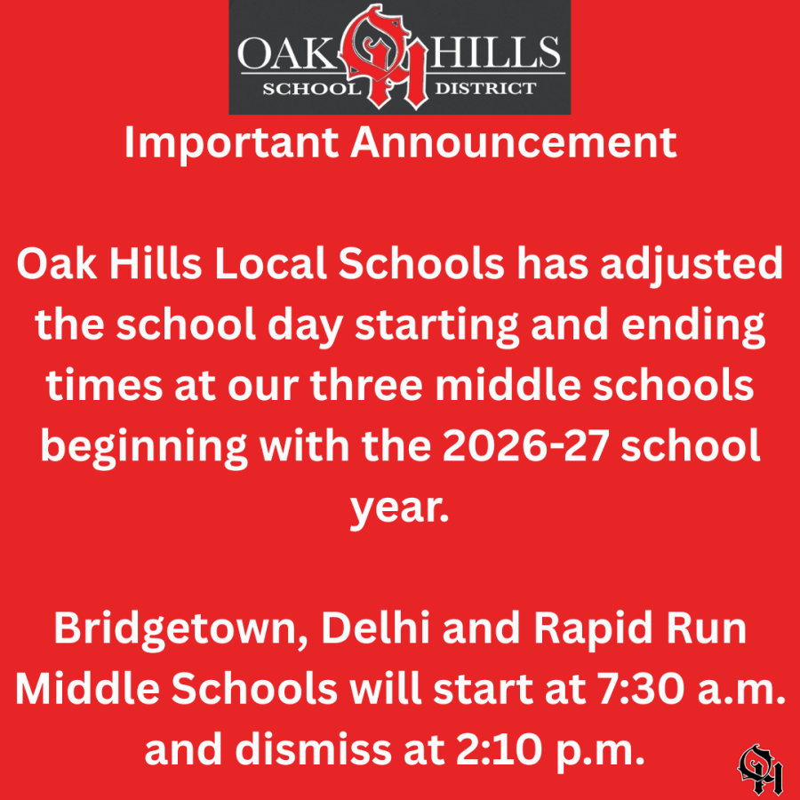Middle School hours